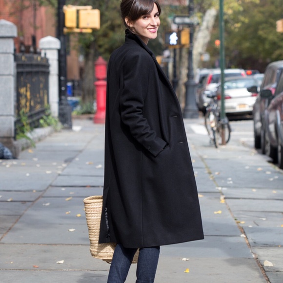 Everlane The Topcoat — Black — XS — NWT - Picture 7 of 8